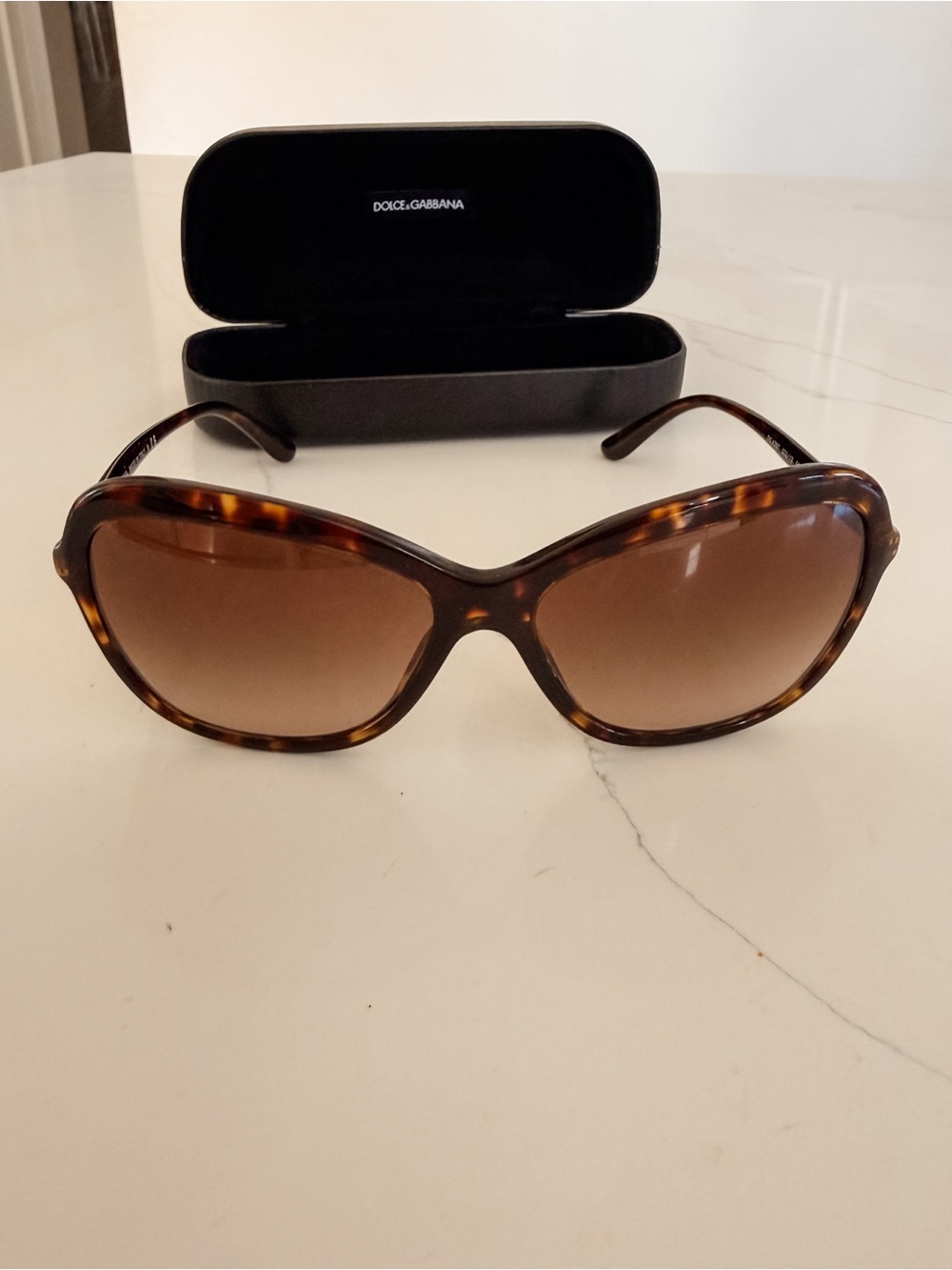 Dolce and Gabana tortoise shell sunglasses